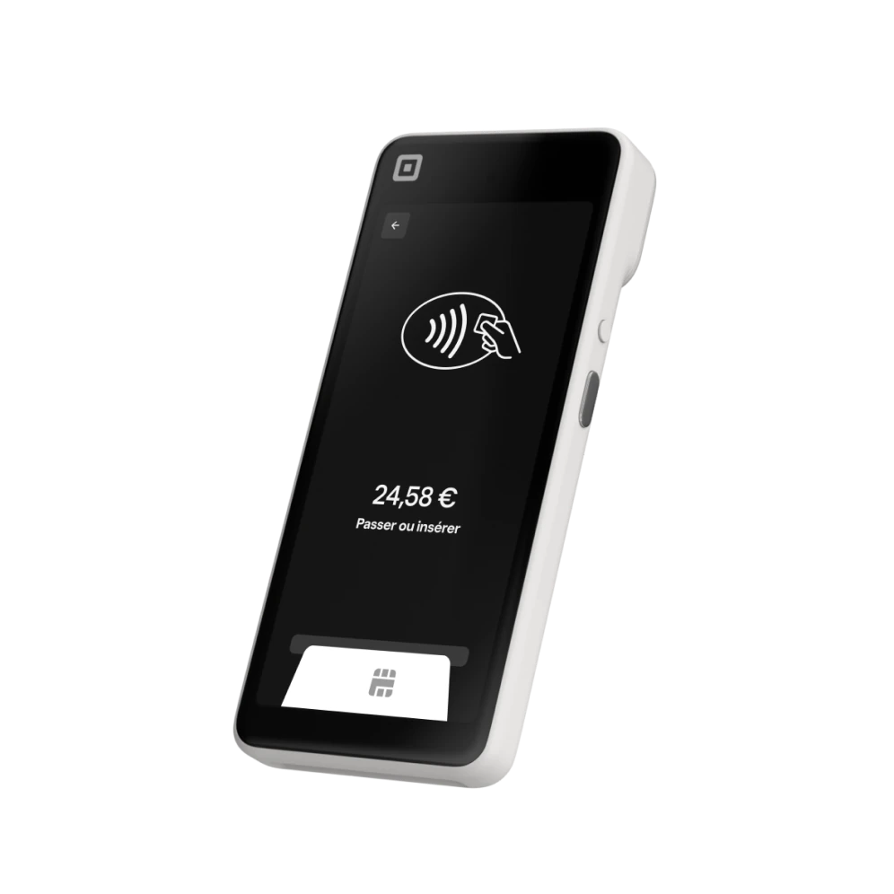Square Handheld, caisse portable avec écran tactile et lecteur de carte